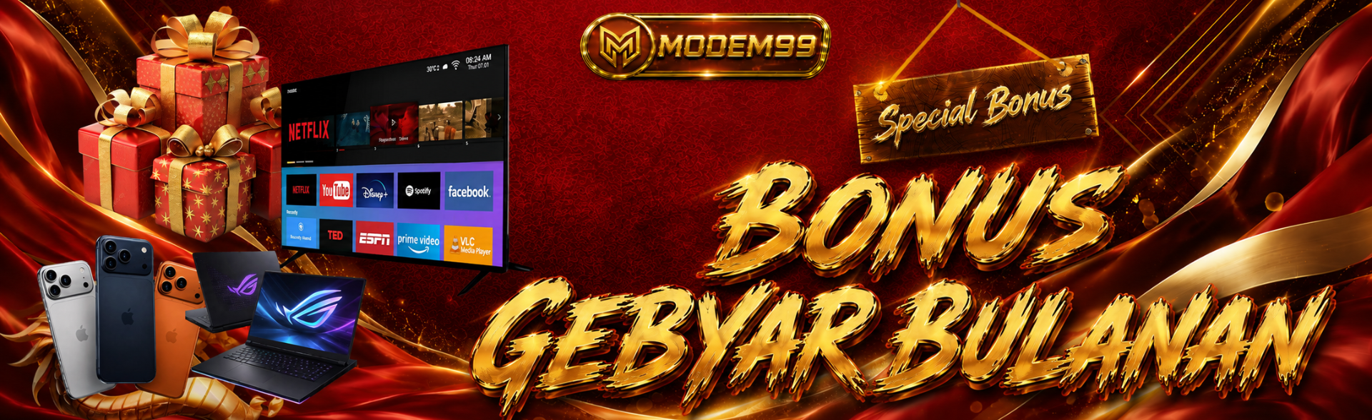 BONUS GEBYAR BULANAN