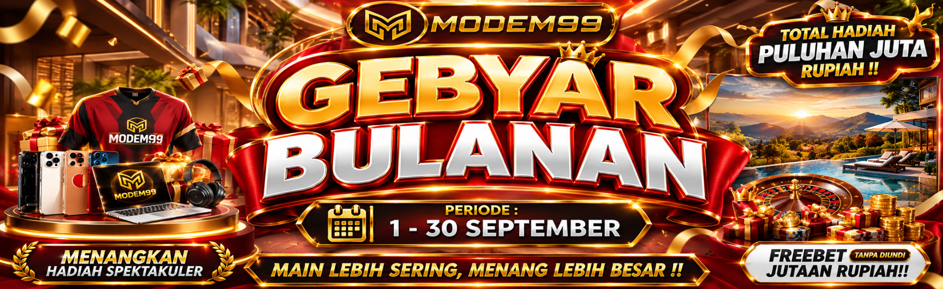 BONUS GEBYAR BULANAN
