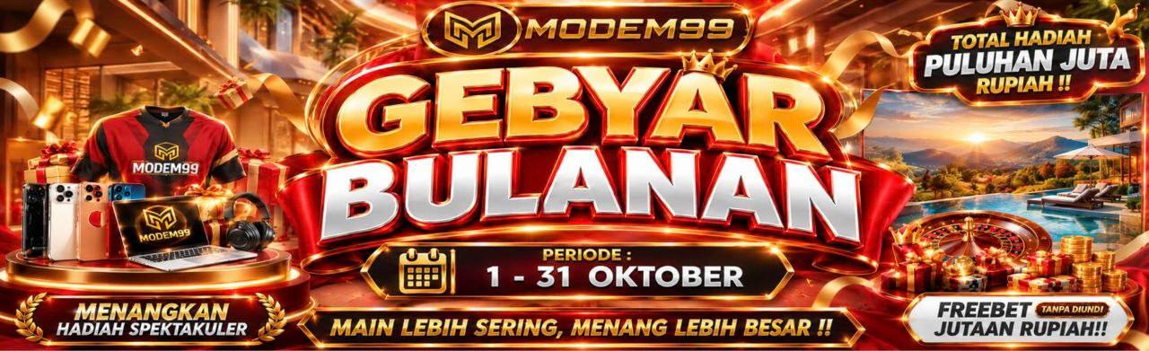 BONUS GEBYAR BULANAN